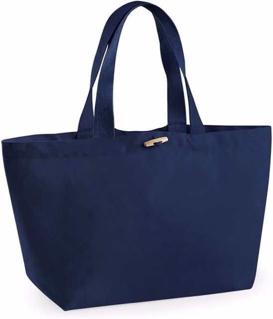 Westford Mill Marina Tote Shopping Bag, 20L, Pack of 2, Blue, W/D/H: 34.0 x 34.0 x 17.0 cm – 1