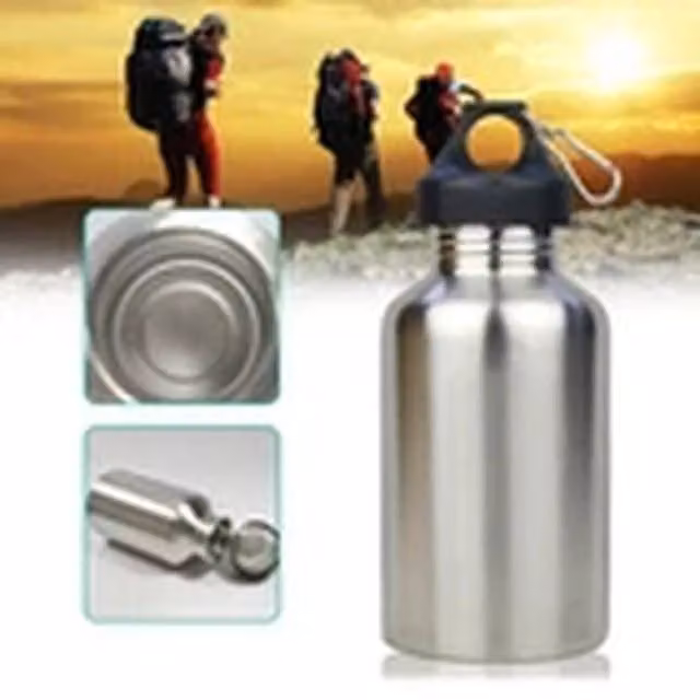 Havendro Stainless Steel Water Bottle, 2 l, Silver – 1
