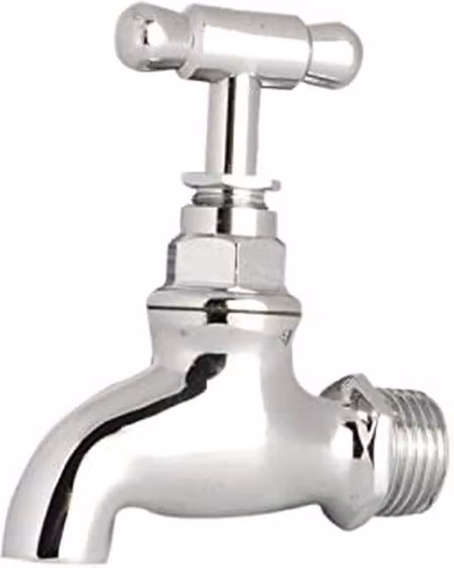 Universal Textiles Standard Brass Bib Cock 1/2 inch