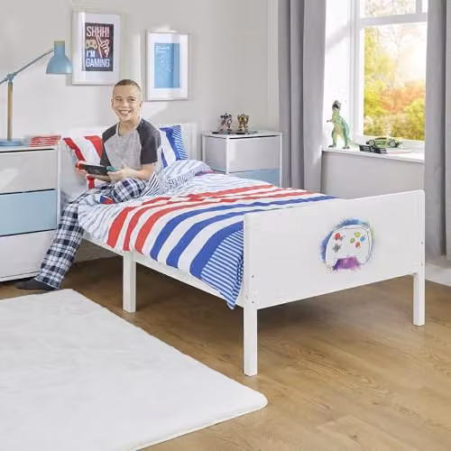 Liberty House Toys Kids White Single Bed