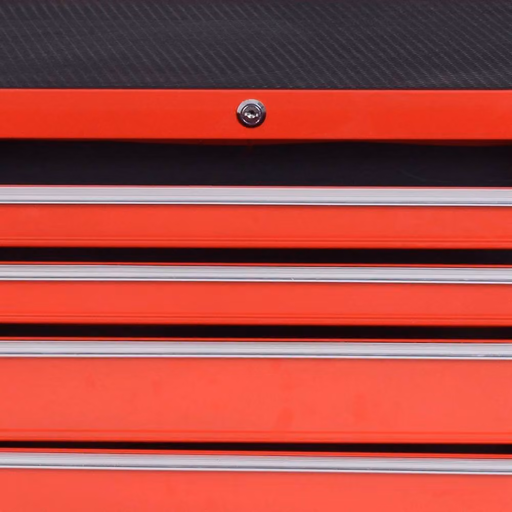 SPETLEK Red Steel Roller Tool Cabinet with 7 Lockable Drawers for Garage and Workshop – 3