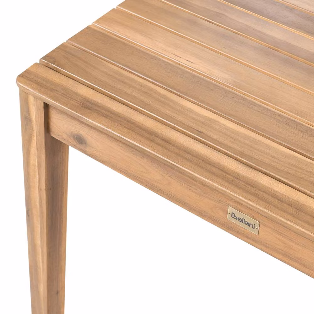 Wyld Haus Acacia Wood Bistro Table, Brown, W/D: 70 x 70 cm – 3