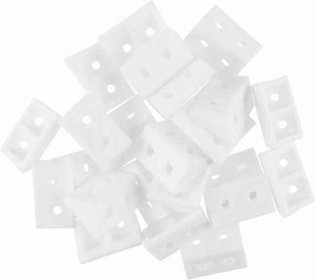 Hiatt White Triangular Rigid Joints with Screws