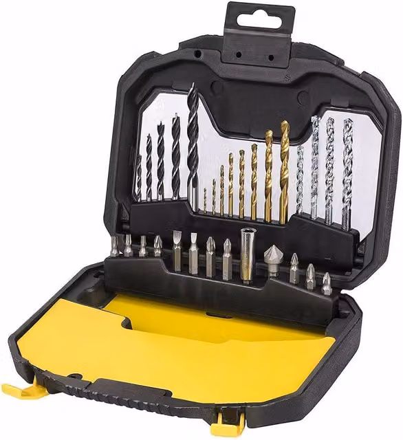 Stanley Drill Bit Set, 30 Pack, Black – 1