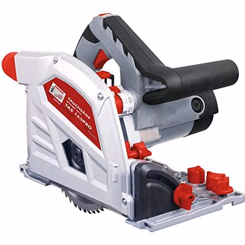 Holzmann Maschinen TAS165PRO Plunge Saw with 1400W Motor and 54mm Maximum Cutting Depth