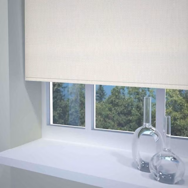 Terrys Plain Textured Blackout Roller Blind in Neutral