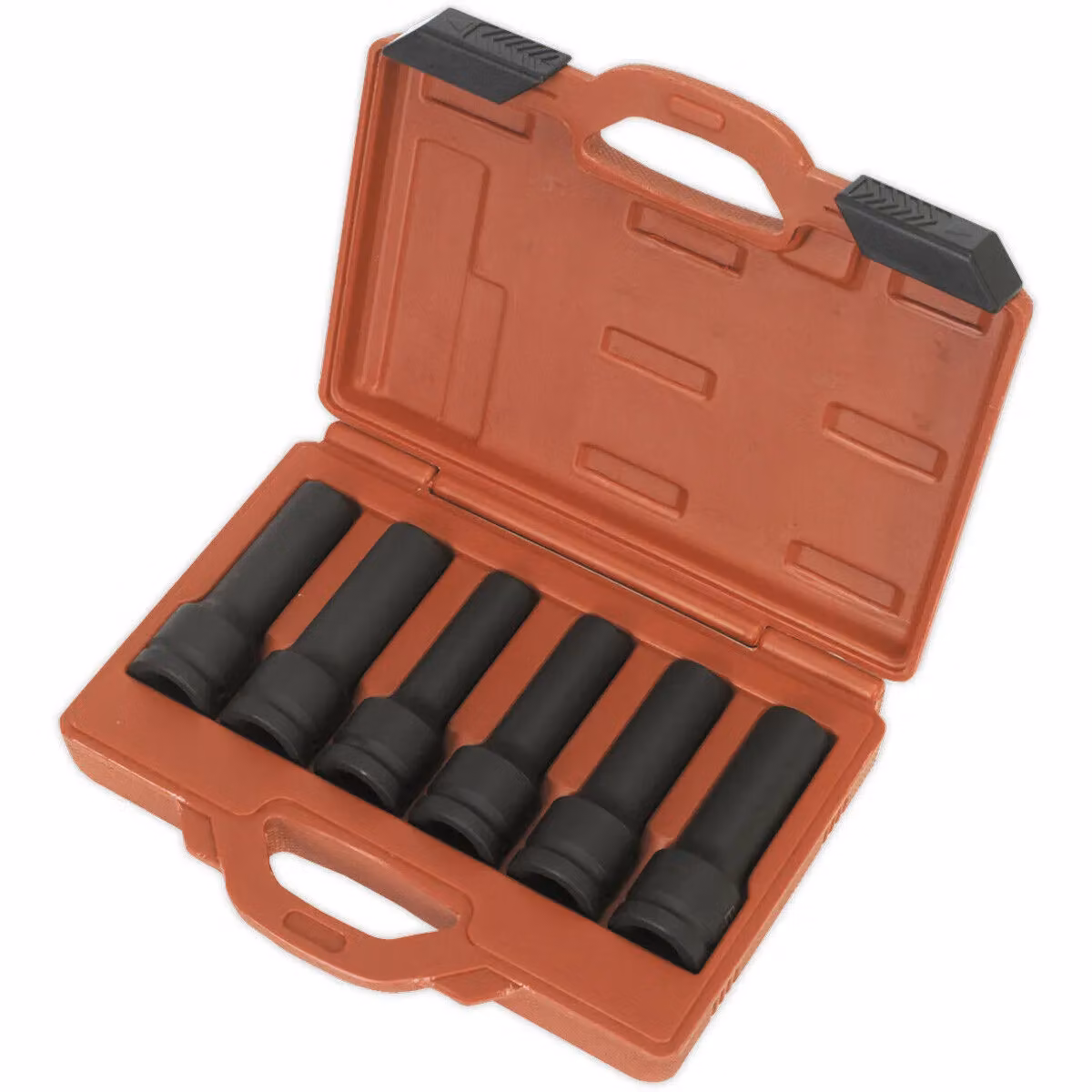 Loops 6pc TRX Star Female Deep Impact Socket Bit Set, 3/4 inch Square Drive, 12 Point, Chrome Molybdenum, Multicolour – 2