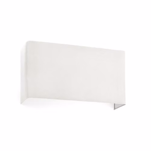 Netlighting Barcelona Square Fabric Wall Light, Beige, W/D/H: 37.5 x 20.0 x 10.5 cm – 1