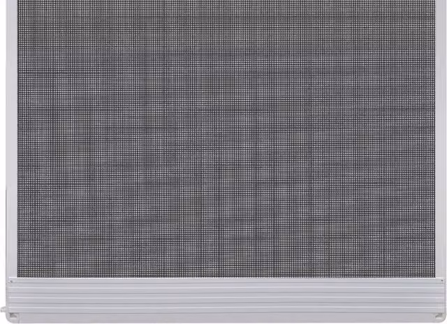 Berkfield Home White Hinged Insect Screen for Doors, W: 120 cm, H: 240 cm