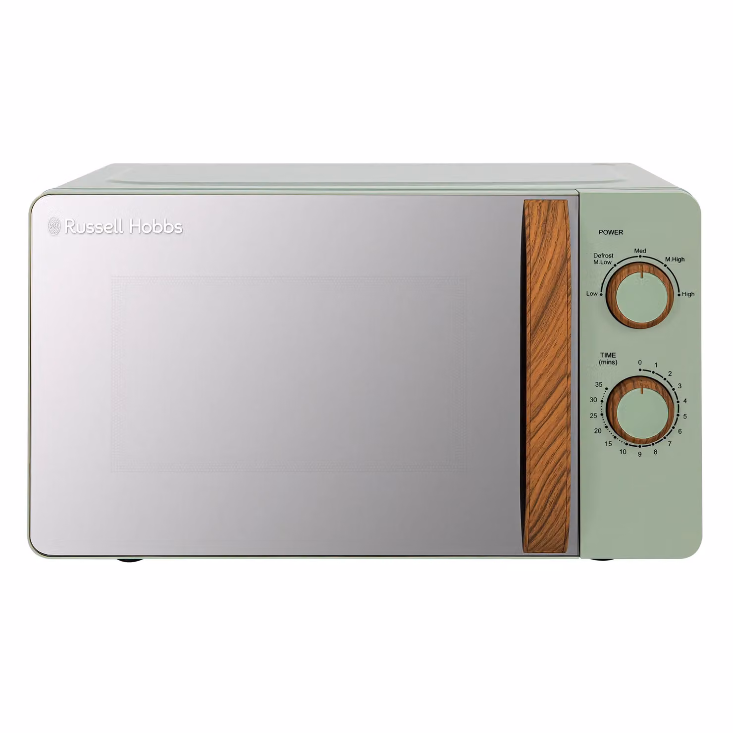 Russell Hobbs Scandi Solo Manual Microwave 17L 700W RHMM713 in Light Green – 4