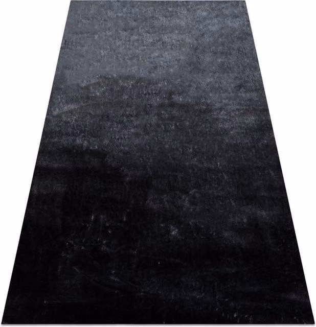 RugsX Visco Grey and Black Rectangular Modern Rug, W: 60 cm, L: 100 cm