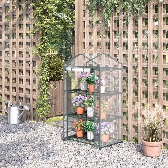 Kelvenix Transparent Portable Greenhouse Garden Grow House