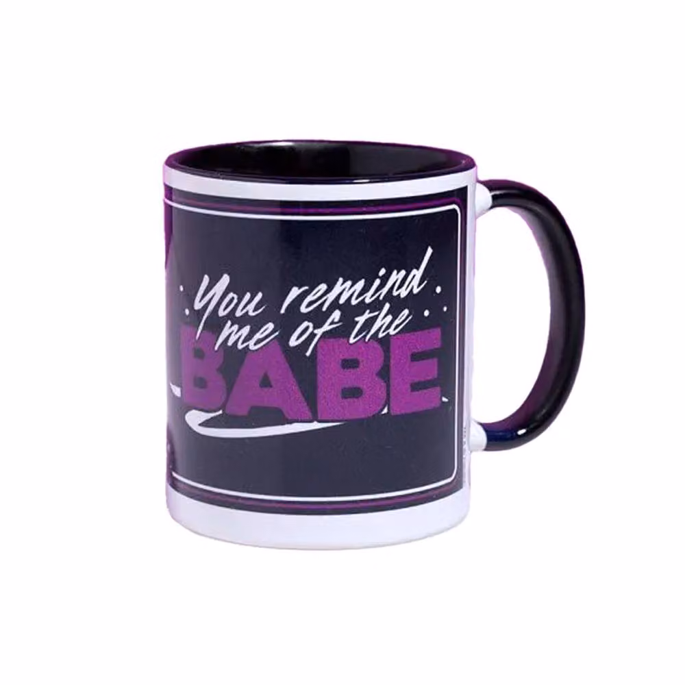 Labyrinth You Remind Of The Babe Porcelain Mug in White – 2