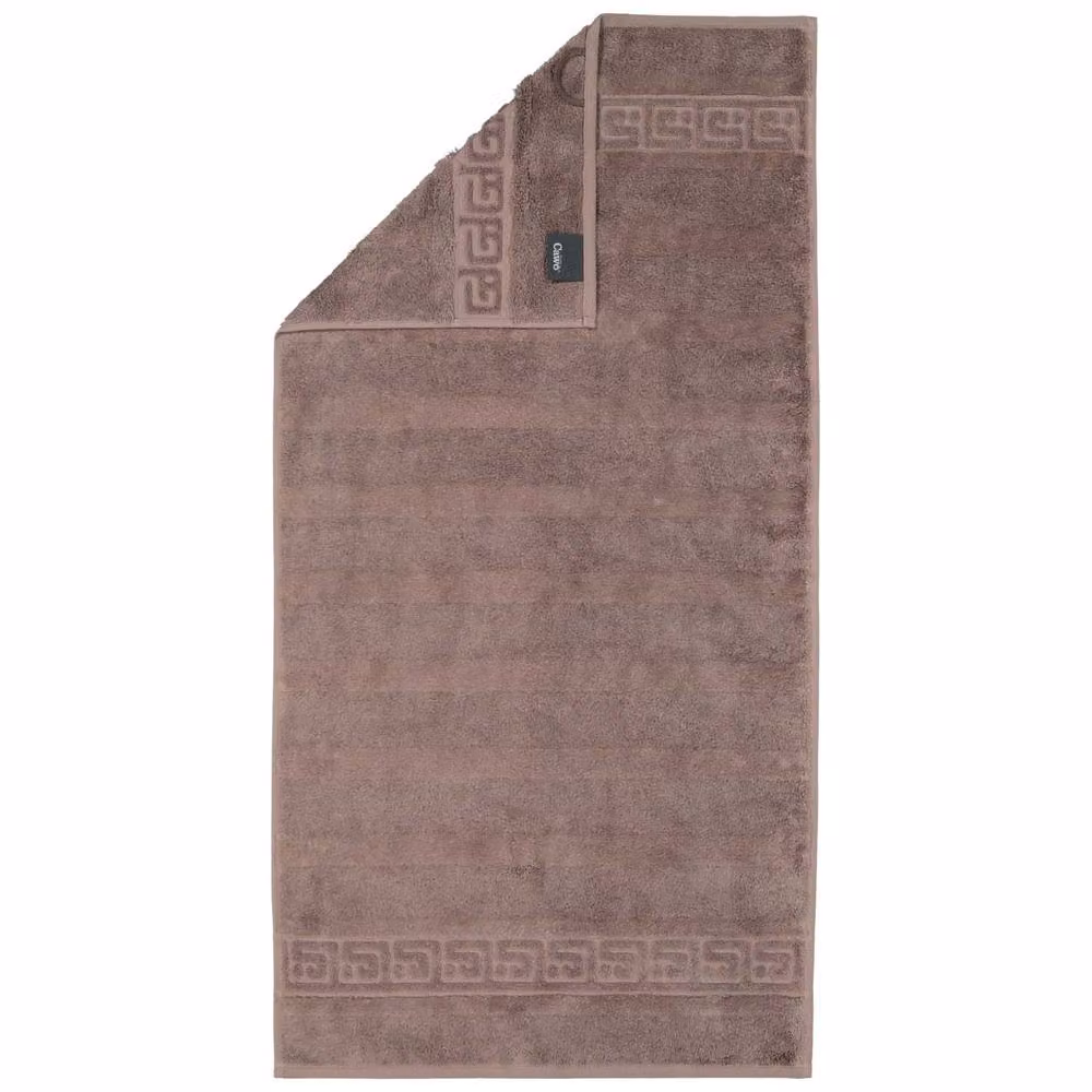 Cawo C Noblesse Fluffy Cotton Terry Towel in Brown – 2