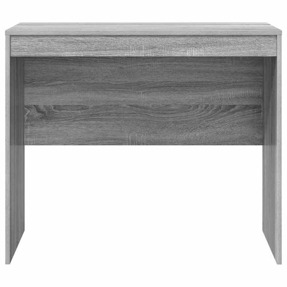 Berkfield Home Grey Writing Desk in Grey Sonoma Engineered Wood, W/D/H: 90 x 50 x 76 cm – 4