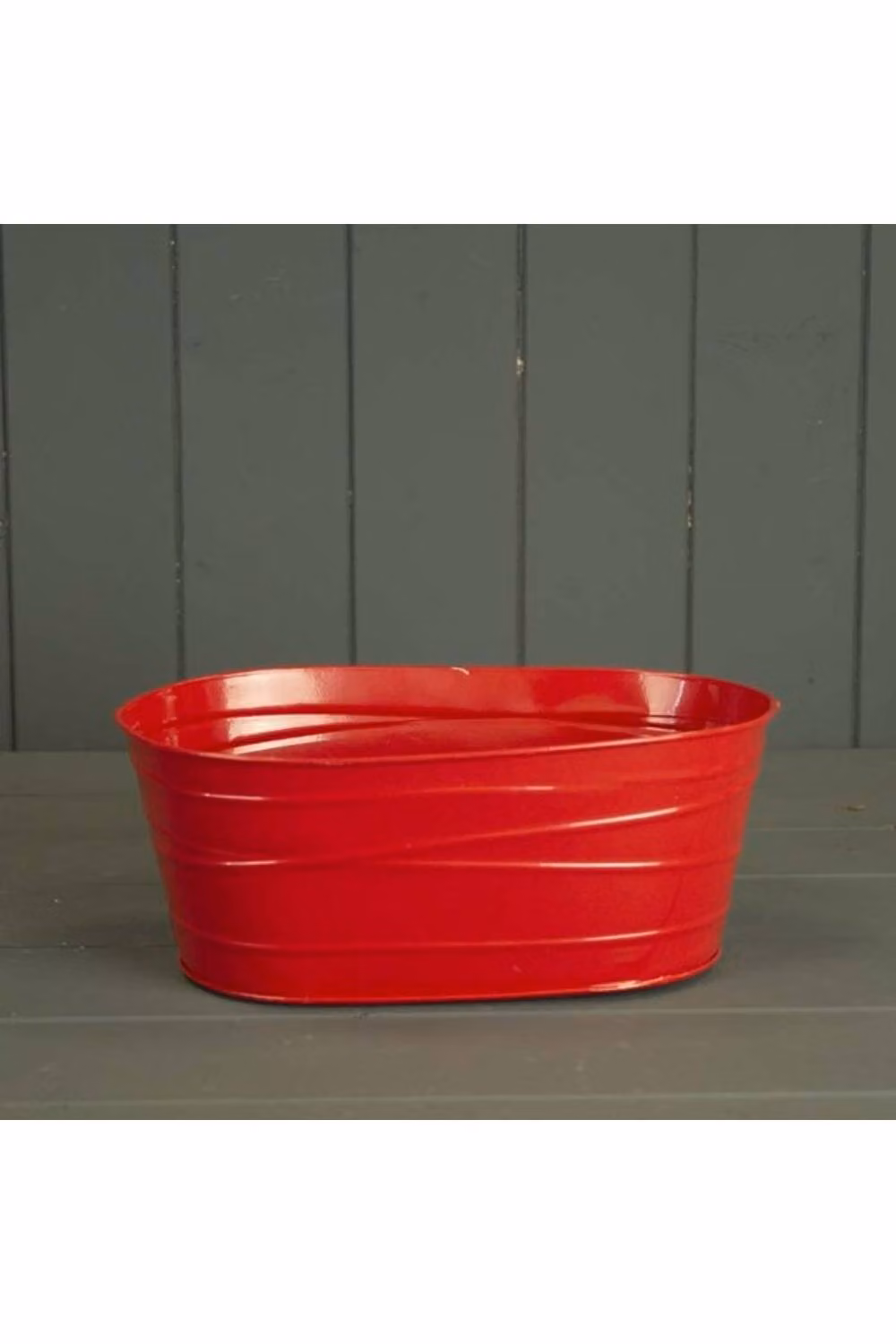 KDMD Red Metal Indoor Planter, 16cm – 2