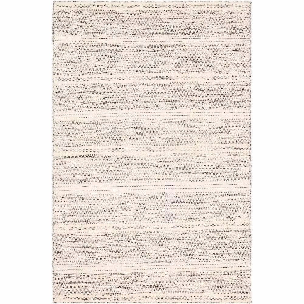 Livabliss Mardin Hand Woven Modern Wool Rug in Black and Beige, W: 185 cm, D: 275 cm – 2