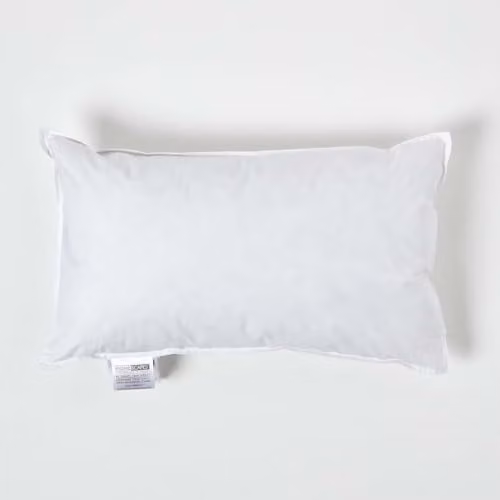 Homescapes White Duck Feather and Down Cushion Inserts, W/D/H: 50 x 30 x 30 cm