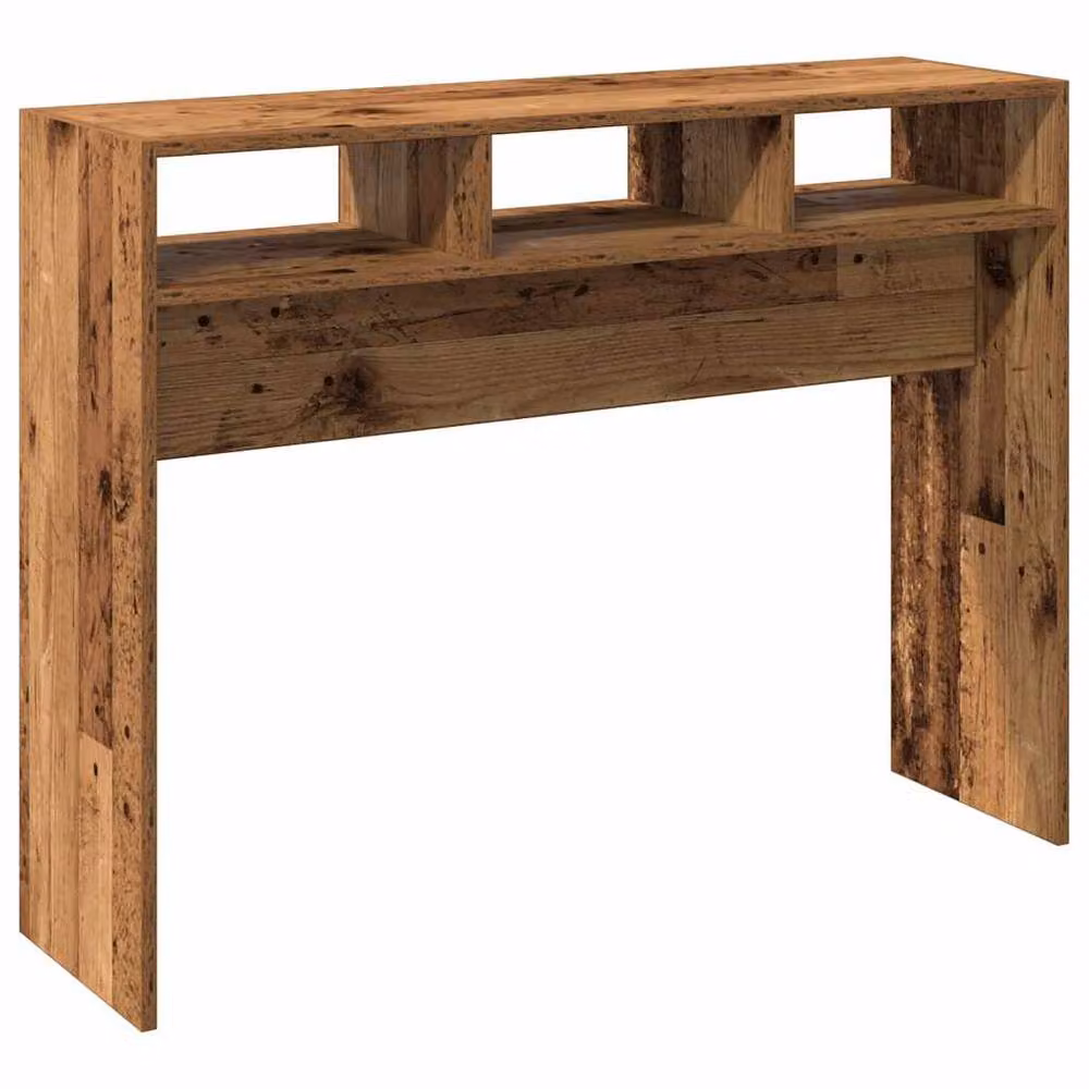 Berkfield Home Rustic Brown Engineered Wood Console Table, W/D/H: 105 x 30 x 80 cm – 2