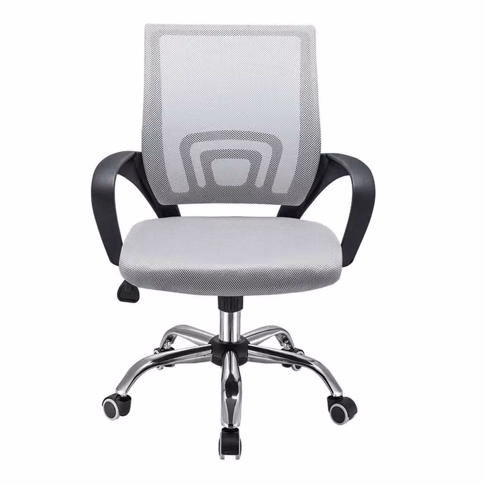 SPETLEK Adjustable Swivel Task Office Chair in Grey Fabric – 2