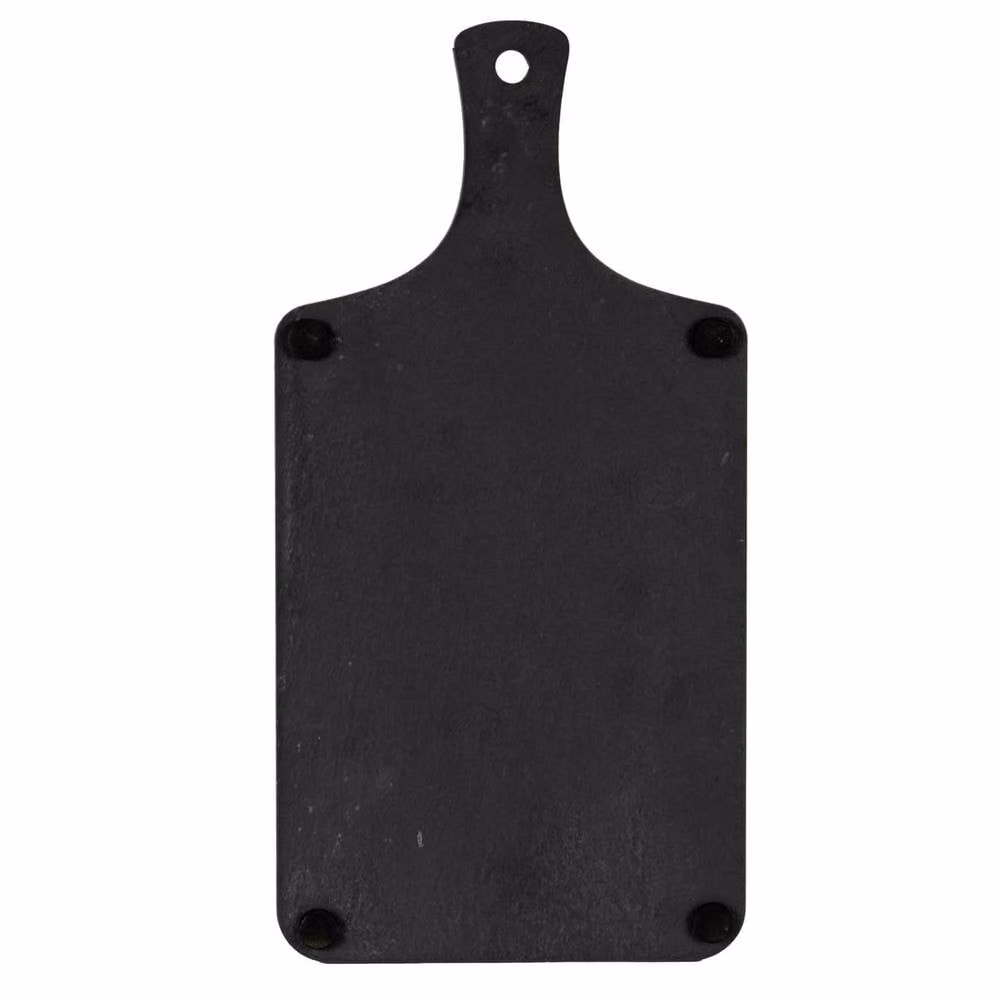 Lemon Pavilion Rectangular Slate Serving Board, Black, W: 18 cm, L: 36 cm, H: 1 cm – 3