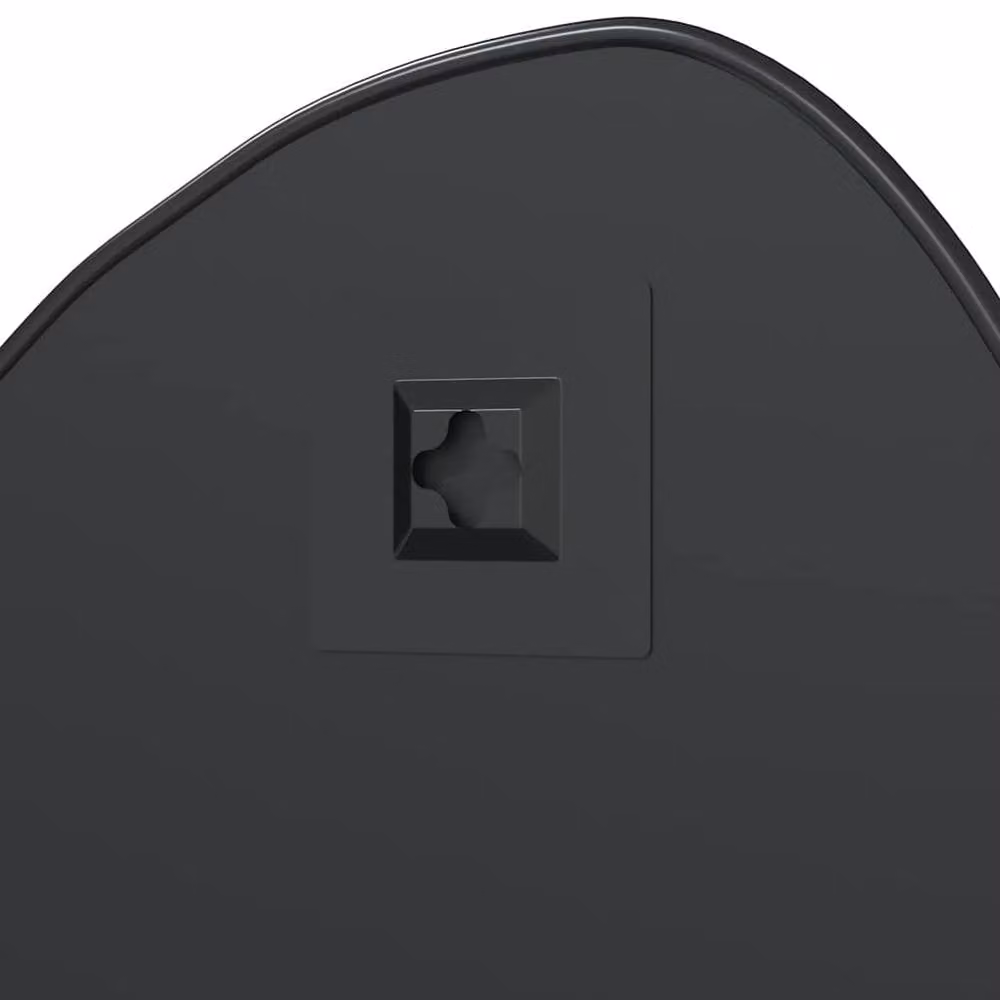 Berkfield Home Rectangular Wall Mirror in Black, W: 50 cm, H: 40 cm – 3