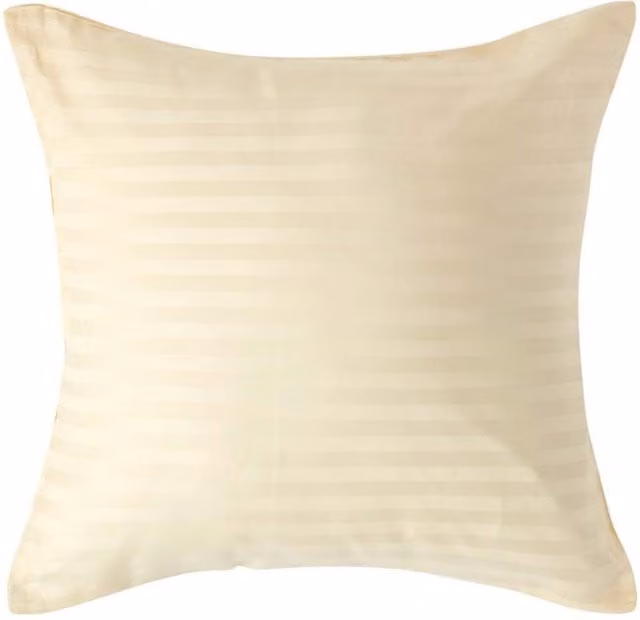 Homescapes Yellow Combed Cotton Percale Housewife Pillowcase, W: 40 cm
