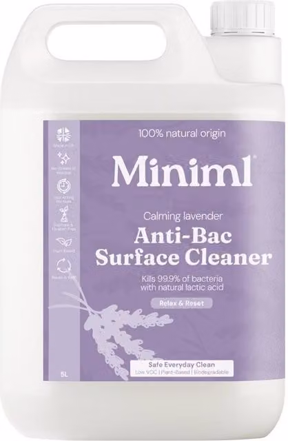 MINIML Anti-bac Surface Cleaner Calming Lavender 5l