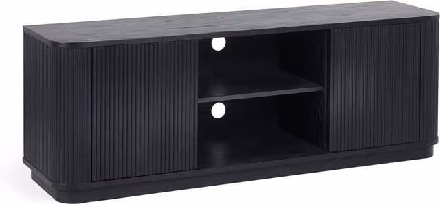 Julian Bowen Louis Modern TV Unit in Black