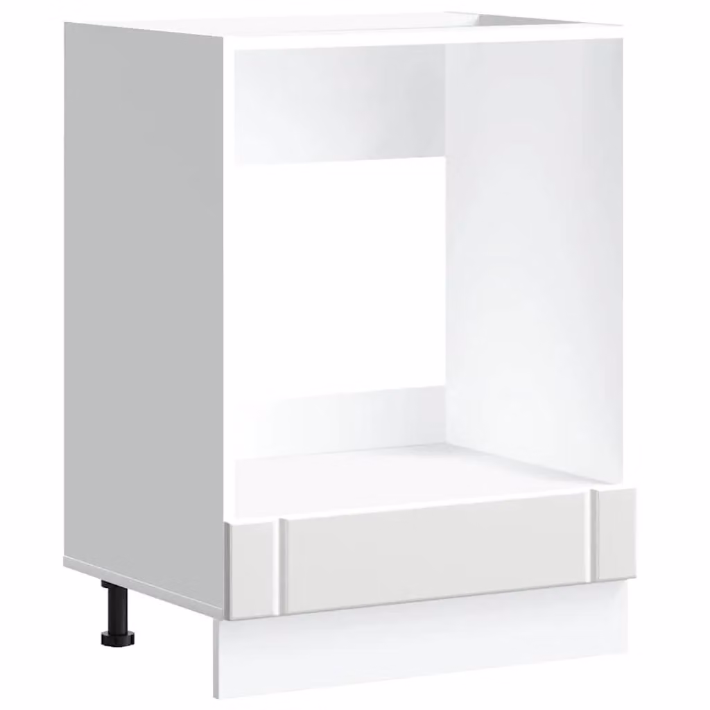 Berkfield Home Lucca White Freestanding Appliance Housing Unit Oven Cabinet