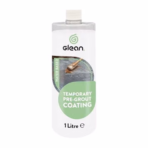 GLEAN Transparent Water-Based Temporary Pre-Grout Coating, 1 l – 1
