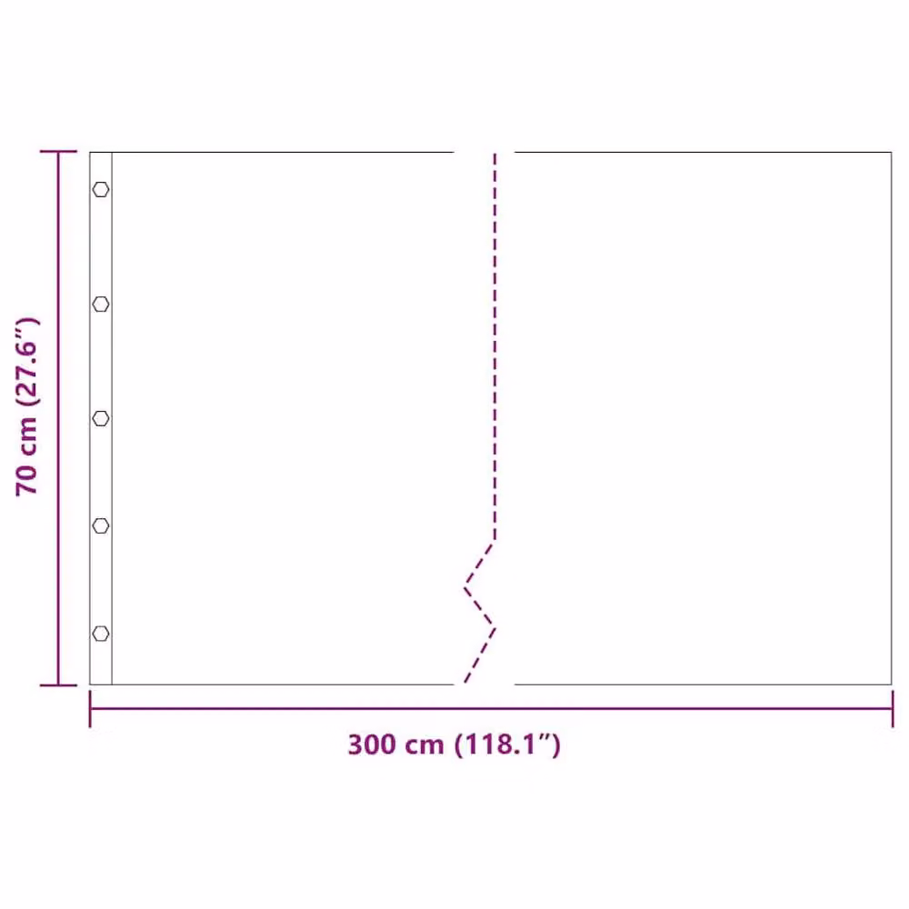 Berkfield Home Root Barrier with Connecting Rails, Black, 0.7 x 3 m, 1.5 mm HDPE – 2
