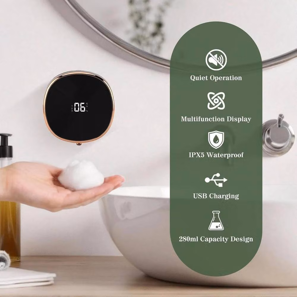 KORVIXA Automatic Touchless Soap Dispenser in Black – 4