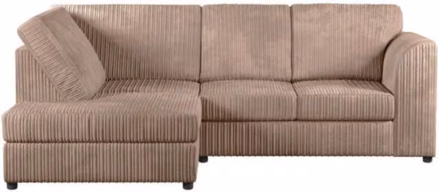 Snug Furniture Birmingham Ltd Chicago Left Hand Corner Sofa Set in Camel Jumbo Cord – 1