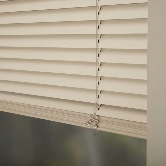 Premier Made To Measure 25mm Aluminium Venetian Blind in Ivory/Beige