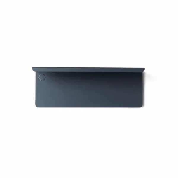 Mustard Made The Ledge In Slate Small Wall Mounted Metal Shelf, Grey, W/D/H: 35 x 13 x 12 cm – 3