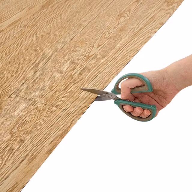 Kidkid Rustic Wood Look Self-Adhesive Flooring Sticker Plank in Brown