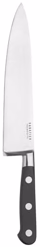 Richardson Sheffield Sabatier Trompette Chef's Knife, 20cm, Stainless Steel with Black Handle