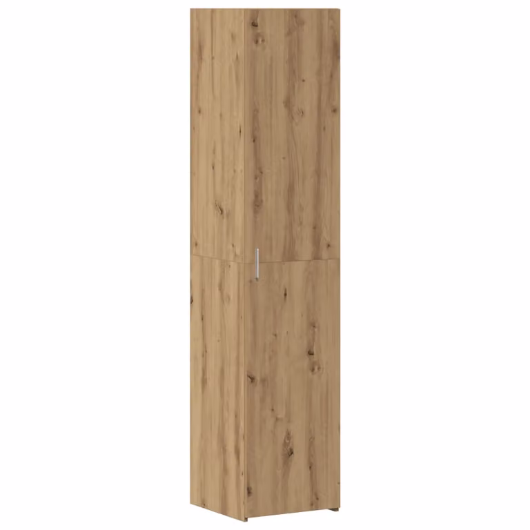 Berkfield Home Artisan Oak Highboard in Brown, W/D/H: 40 x 42.5 x 185 cm