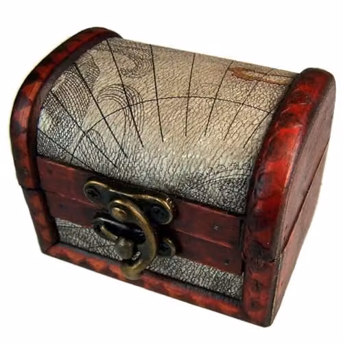 KDMD Atlas Design Multicolour Wooden Colonial Box – 1