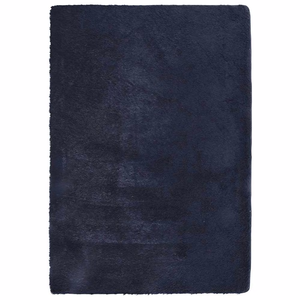 Berkfield Home NAVARRA Shaggy High Pile Rug, Blue, W: 160 cm, D: 230 cm – 2