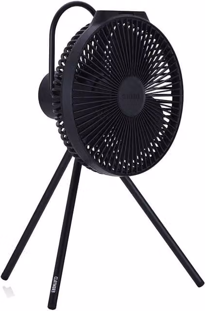 Claymore V1040 Rechargeable Mini Portable Fan with Remote Control in Black