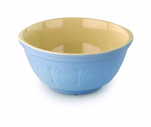 Tala Blue Ceramic Traditional Stoneware Mixing Bowl, 2800ml – 1
