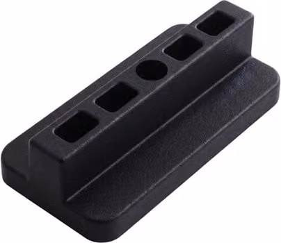 Timbosite Concealed Decking Mounting Clips 5-6mm, Pack of 100, Grey or Black