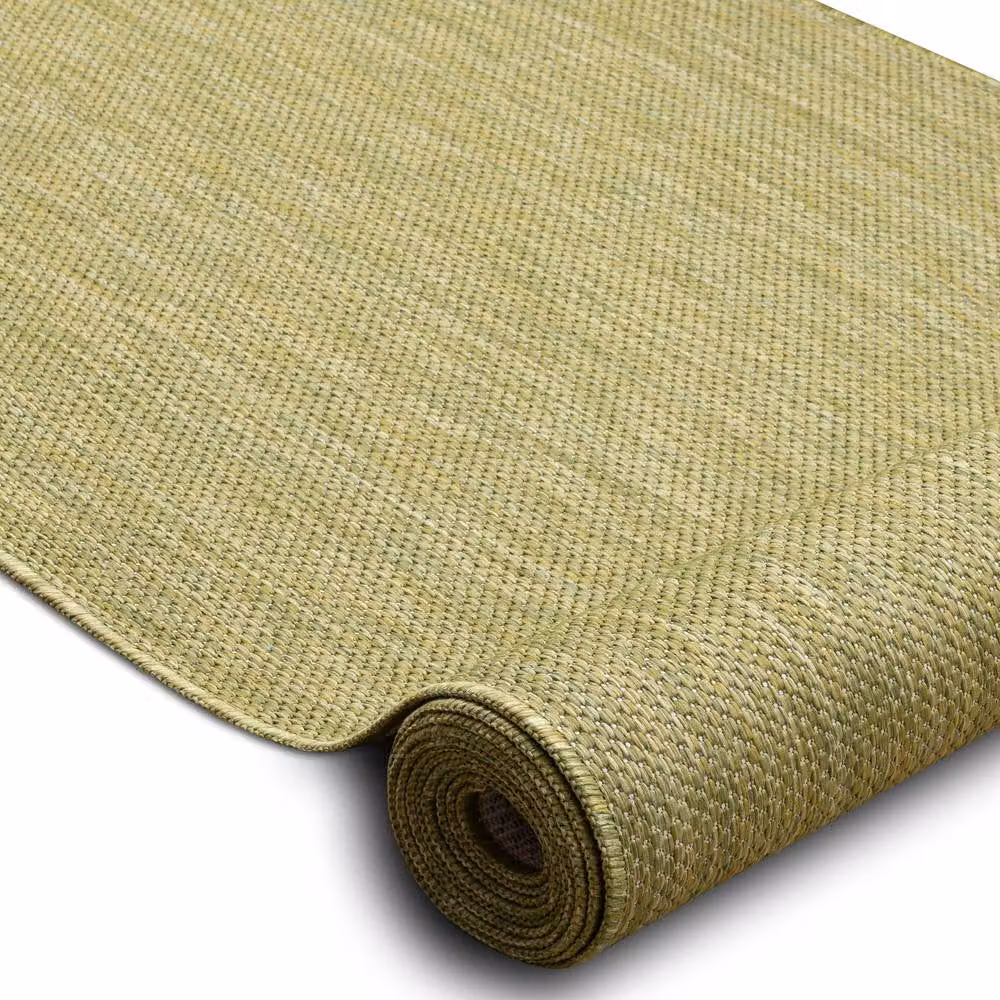 RugsX Sion Sisal Runner in Green, W/D/H: 100 x 250 cm – 2
