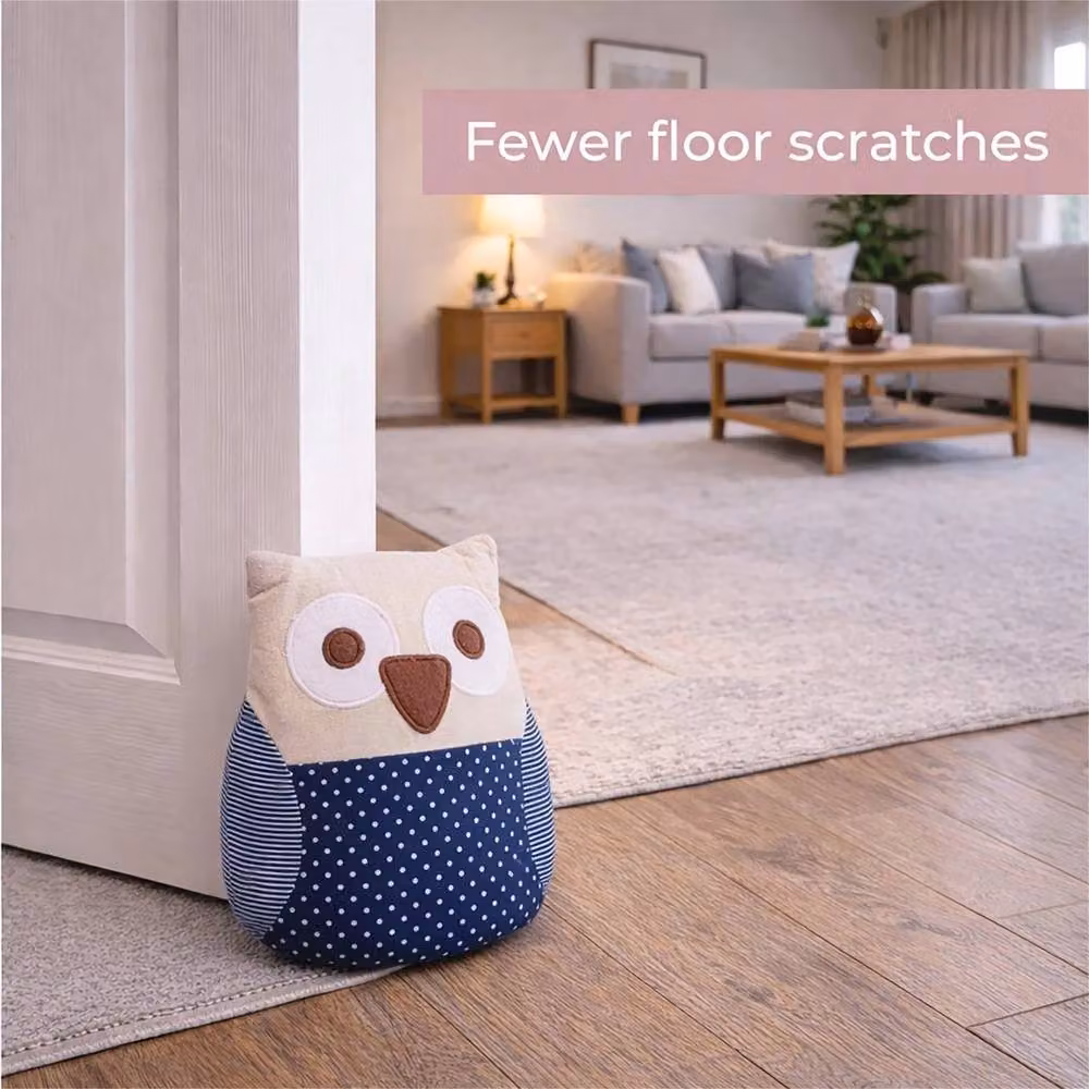 PAWNORA Blue Sand Filled Animal Door Stop – 3