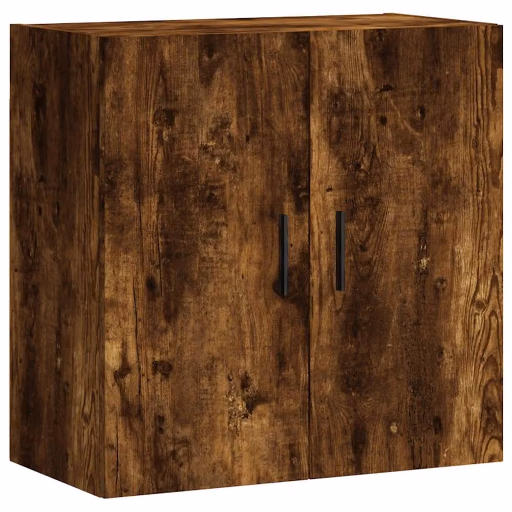 Berkfield Home Smoked Oak Wall Cabinet in Brown, W/D/H: 60 x 31 x 60 cm – 3