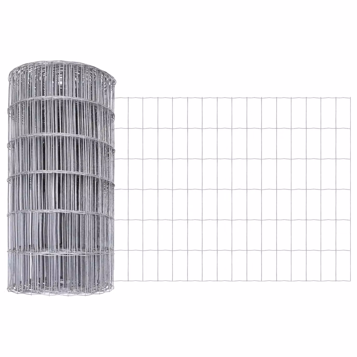 Berkfield Home Euro Fence Galvanised Steel in Grey, 0.4 x 50 m – 2