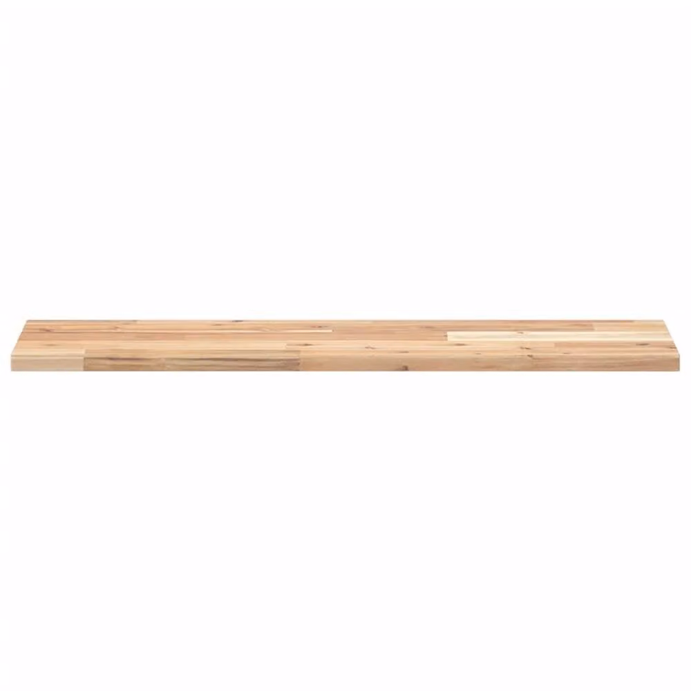 Berkfield Home Rectangular Solid Wood Acacia Table Top, Brown, W: 80 cm, D: 20 cm, H: 2 cm – 2