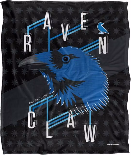 Neo Industries Harry Potter Ravenclaw Super Soft Fleece Throw Blanket, Multicolour, W: 152 cm, D: 127 cm – 1